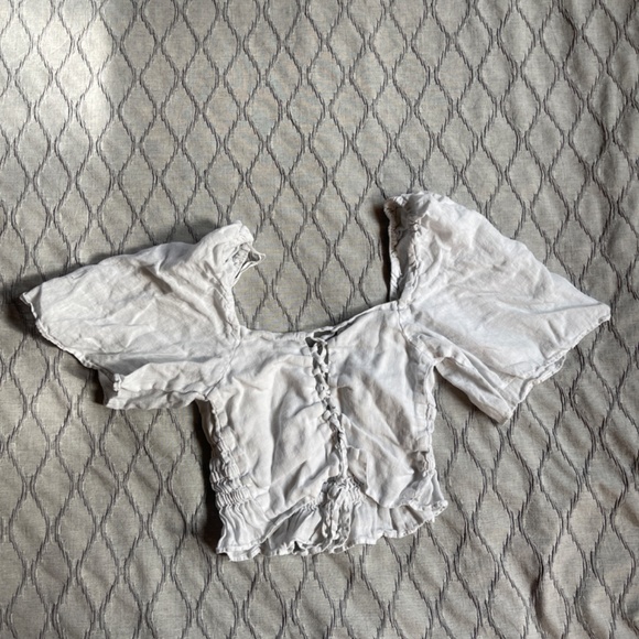 Zara Linen Blouse 3506/270/250 - Picture 2 of 7